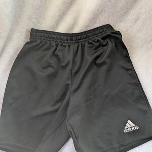 adidas Youth Athletic Shorts with Logo